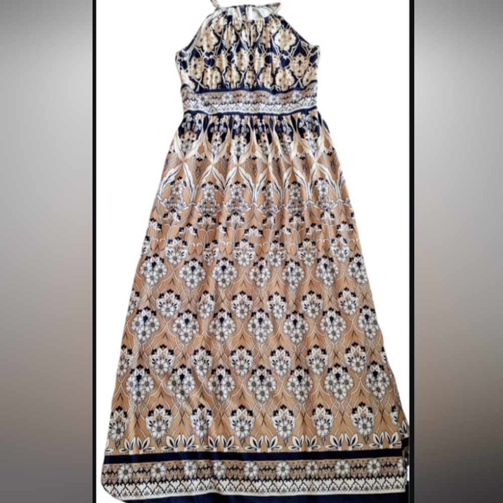 London Times Floral Patterned Maxi Dress. Used only once.